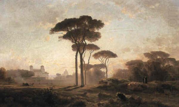 Villa Medici, Rome, Jean-Achille Benouville